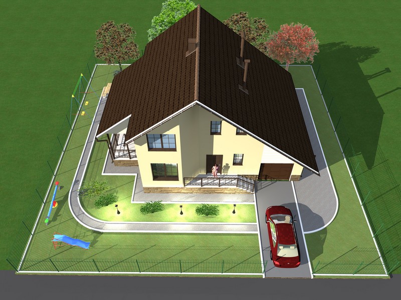 Дом в 3D